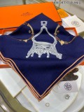 Hermes Scarf cashmere140-140CM AN23120546