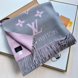 L V Scarf cashmere 45-180CM AN23120523