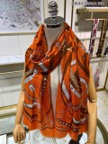 H*ermes scarf cashmere 110*200CM AN23120723