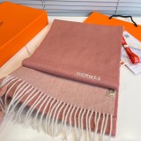 H*ermes Scarf cashmere 32-180CM AN23120715