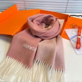 H*ermes Scarf cashmere 32-180CM AN23120715