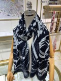 H*ermes scarf cashmere 110*200CM AN23120723