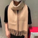 H*ermes Scarf cashmere 32-180CM AN23120715