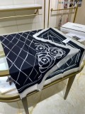 C*HANEL scarf cashmere 140*140CM AN23120728