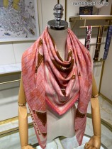 L V  scarf cashmere 140*140CM AN23120727