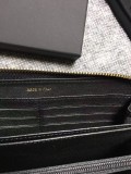 Chanel original grained calfskin black wallet GZ24012115