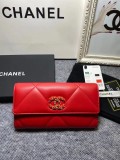 Chanel original grained calfskin black wallet GZ24012114
