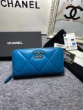 Chanel original grained calfskin black wallet GZ24012115