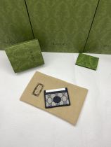Guccii tiger print GG Supreme card case GZ24012120