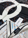 Chanel Scarf 90-90CM Silk AN24012204