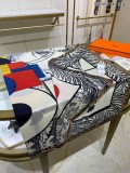 H*ermes scarf cashmere 140*140CM AN24012213