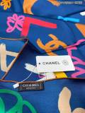 Chanel Scarf 90-90CM Silk AN24012203