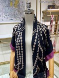 C*HANEL scarf cashmere 140*140CM AN24012201