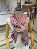 H*ermes scarf cashmere 140*140CM AN24012211