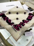 C*HANEL scarf cashmere 140*140CM AN24012202