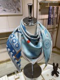 H*ermes Scarf 90-90CM Silk AN24012210