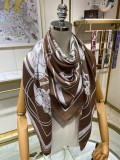 H*ermes scarf cashmere 140*140CM AN24012208