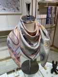 H*ermes Scarf 90-90CM Silk AN24012210