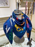 Chanel Scarf 90-90CM Silk AN24012203