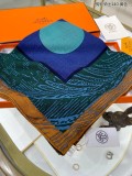 H*ermes scarf cashmere 140*140CM AN24012213