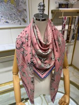 H*ermes scarf cashmere 140*140CM AN24012211