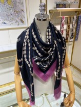 C*HANEL scarf cashmere 140*140CM AN24012201