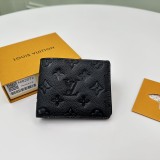 Louis vuitton Monogram Eclipse MULTIPLE wallet M82072 GZ24012311