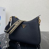 Prada original calfskin Re-Edition hobo bag XM24022609