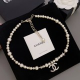 Chanel 1:1 jewelry necklace yy24022709