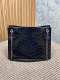 Saint Laurent 3 colors Original Tribeca Small Shopping Bag In Grain Leather MTX24030107