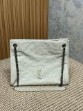 Saint Laurent 3 colors Original Tribeca Small Shopping Bag In Grain Leather MTX24030107