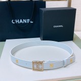 C*hanel original belt 7 colors 30mm 24030606