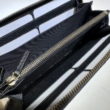 Guccii Leather wallet with bow 750458 GZ24031202