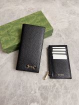 Guccii Leather wallet with bow 746038 GZ24031210