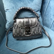 Miumiu lambskin Matelasse 5BH111 shoulder bag JLY9042463