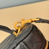 Saint Laurent Original Monogram All Over Small Satchel In Suede bag MTX24032110