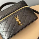 Saint Laurent Original Monogram All Over Small Satchel In Suede bag MTX24032110