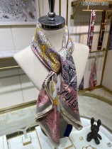 L* V Scarf 90*90cm Silk AN24032702