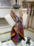 L* V Scarf 90*90cm Silk AN24032702