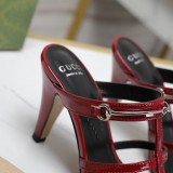 Gucci women high heel 9cm shoes WM24032902