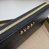 Guccii Leather wallet with bow 772642 GZ24040801