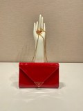 Prada original Saffiano Leather Mini Bag 1Bp051 GZ24040806