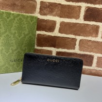 Guccii Leather wallet with bow 772642 GZ24040801