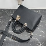 DIOR mini J'ADIOR FLAP BAG IN CALFSKIN DMZ24040818