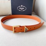 P*RADA original belt 4 colors 3CM 24041704