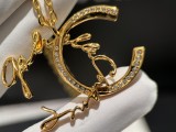 Chanel 1:1 jewelry necklace yy24041809