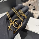 Chanel 1:1 jewelry necklace yy24041809