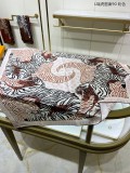 L* V  Scarf 90-90CM Silk AN24042405