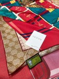 G*UCCI Scarf 90-90CM Silk AN24042413