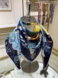 H*ermes Scarf 90-90CM Silk AN24042402